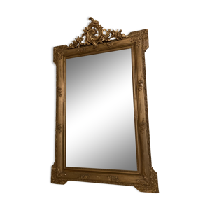 Miroir ancien à frontons