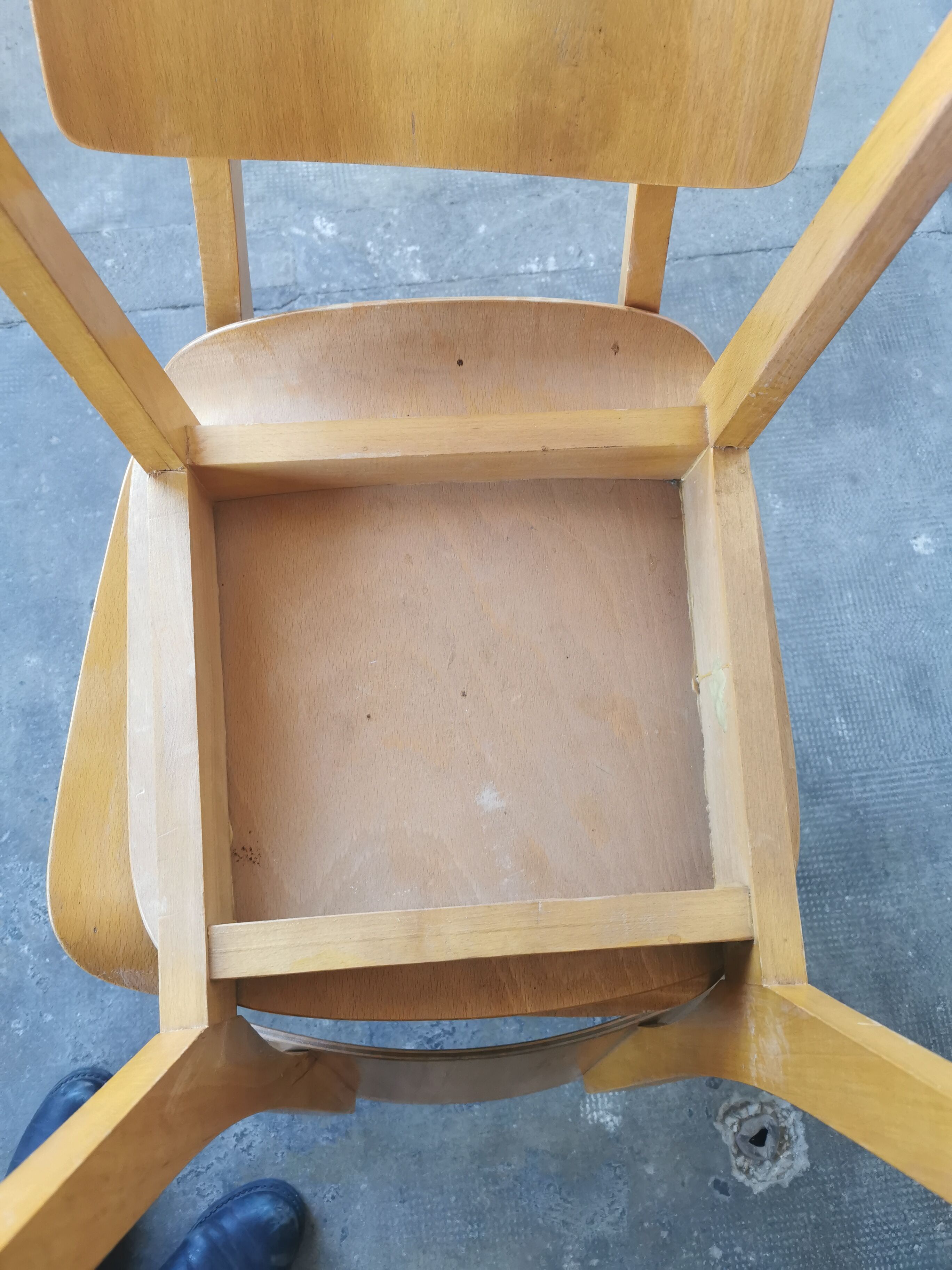 Set of 6 chairs from the 60s