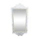 Vintage Mirror In Handmade Metal Frame, Czechoslovakia 1950s