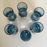 Set of glasses shots 60s Sweden