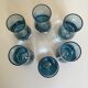 Set of glasses shots 60s Sweden