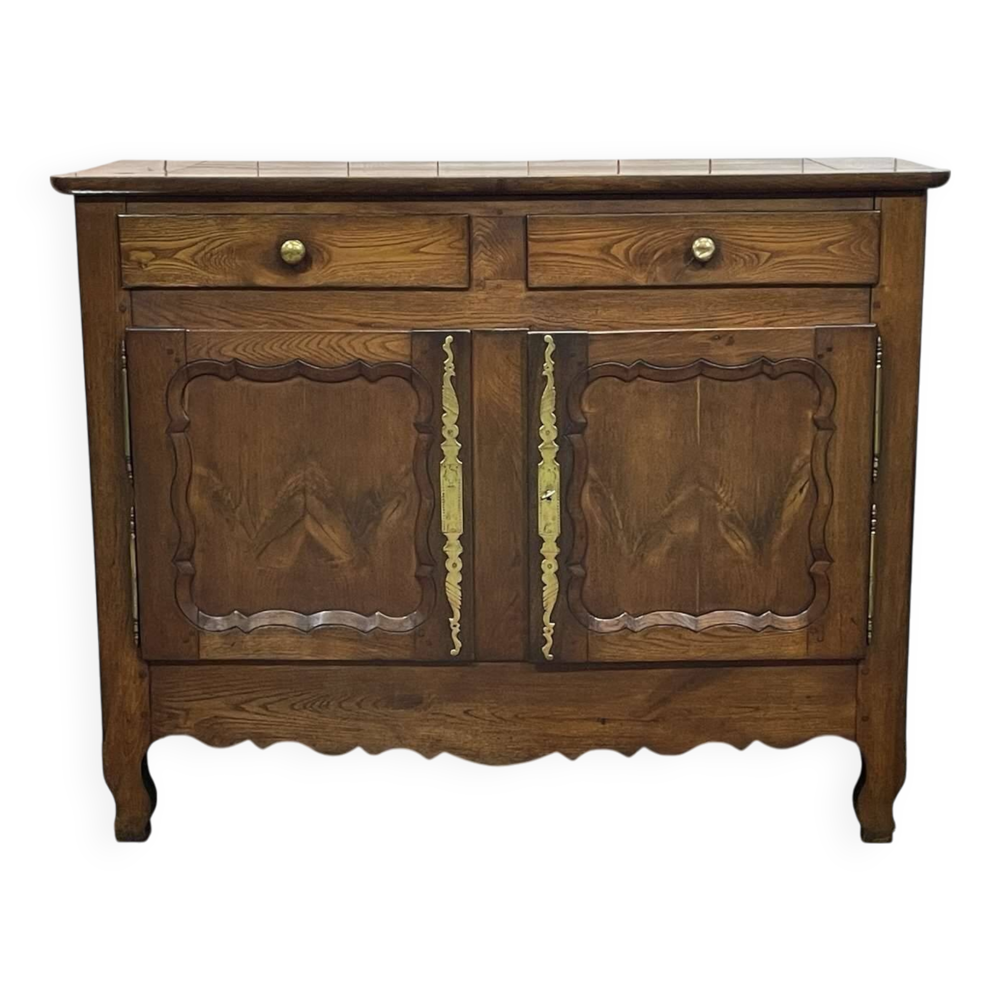 Buffet breton en châtaignier début XXème