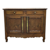 Breton chestnut sideboard from the early 20th century