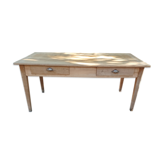 Old table 2 drawers