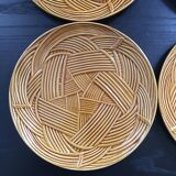 Lot de 4 assiettes de Gien