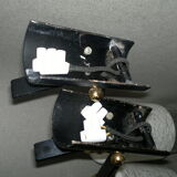 Two applied simple vintage 1950