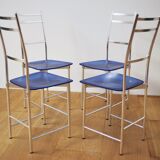 Italian Chairs by Ycami, 1980s, Set of 4
