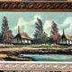 Huile du XXe siècle signée Mollin
