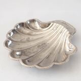 Silver-plated scallop ramekin