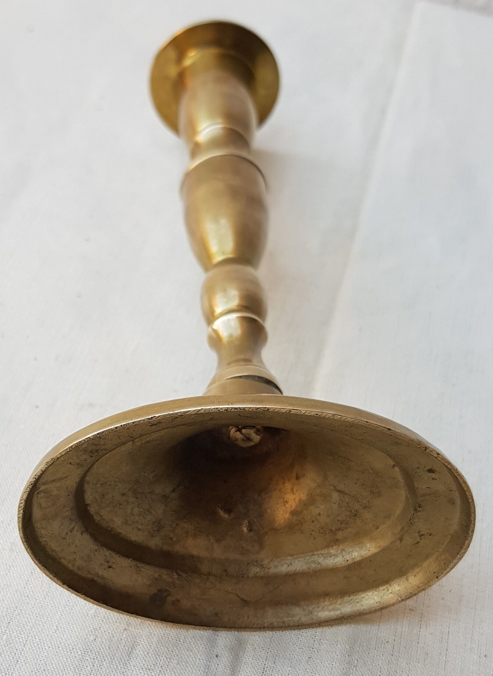 Brass candlestick