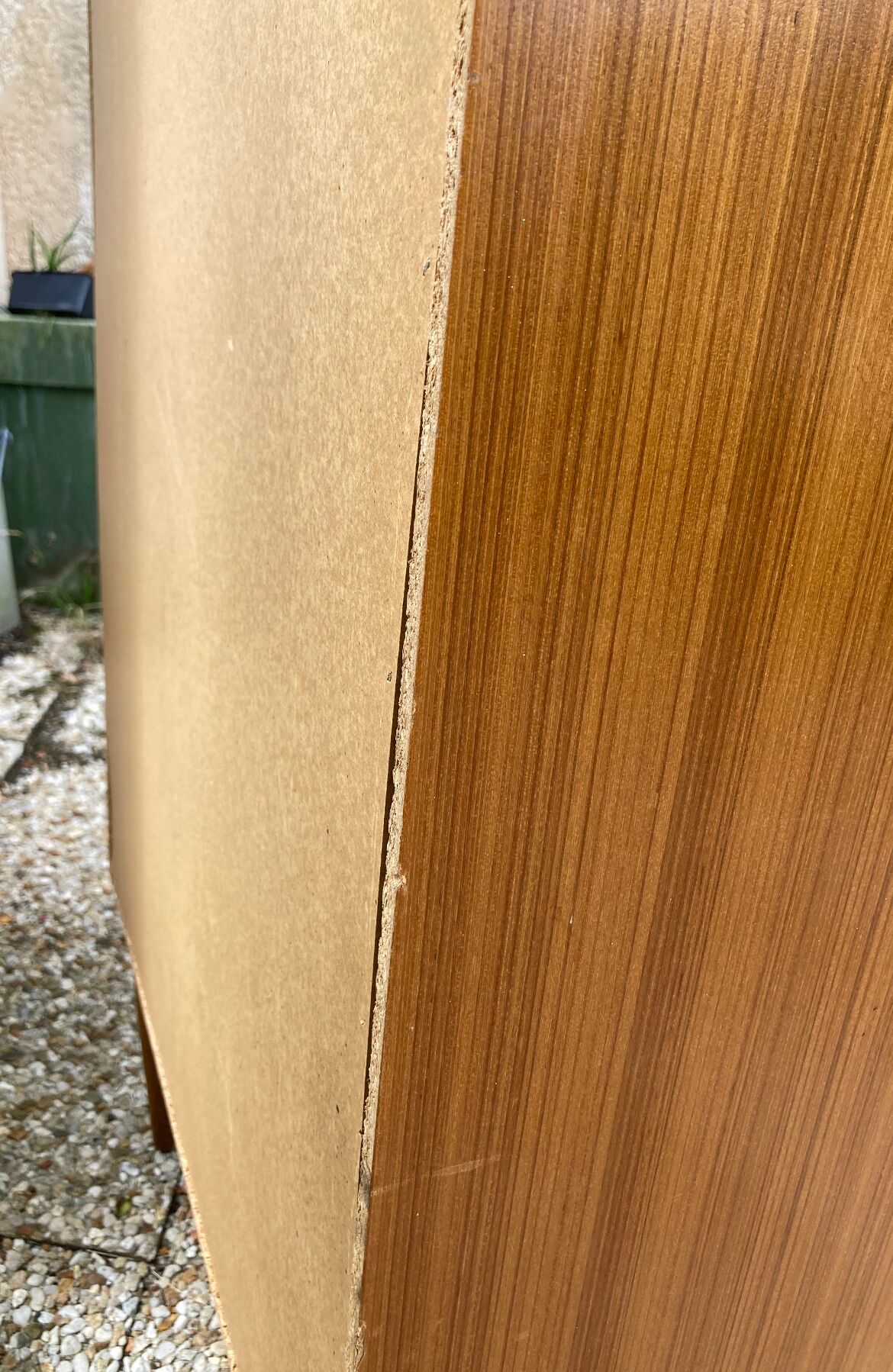 Vintage rag chest of drawers from the 60s