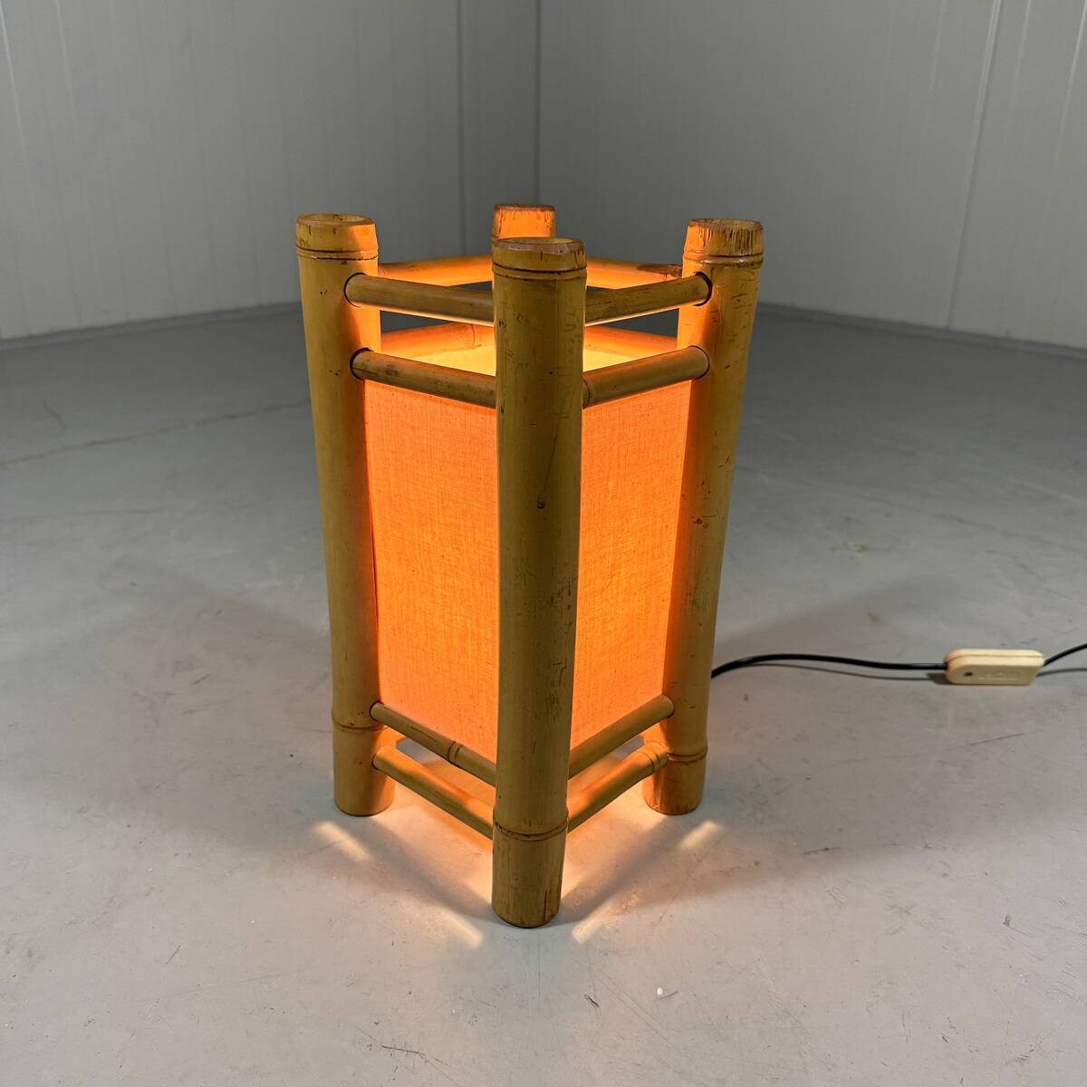 Rattan table lamp 1970’s