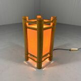 Rattan table lamp 1970’s