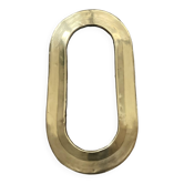 Miroir contour laiton 32 x 17cm