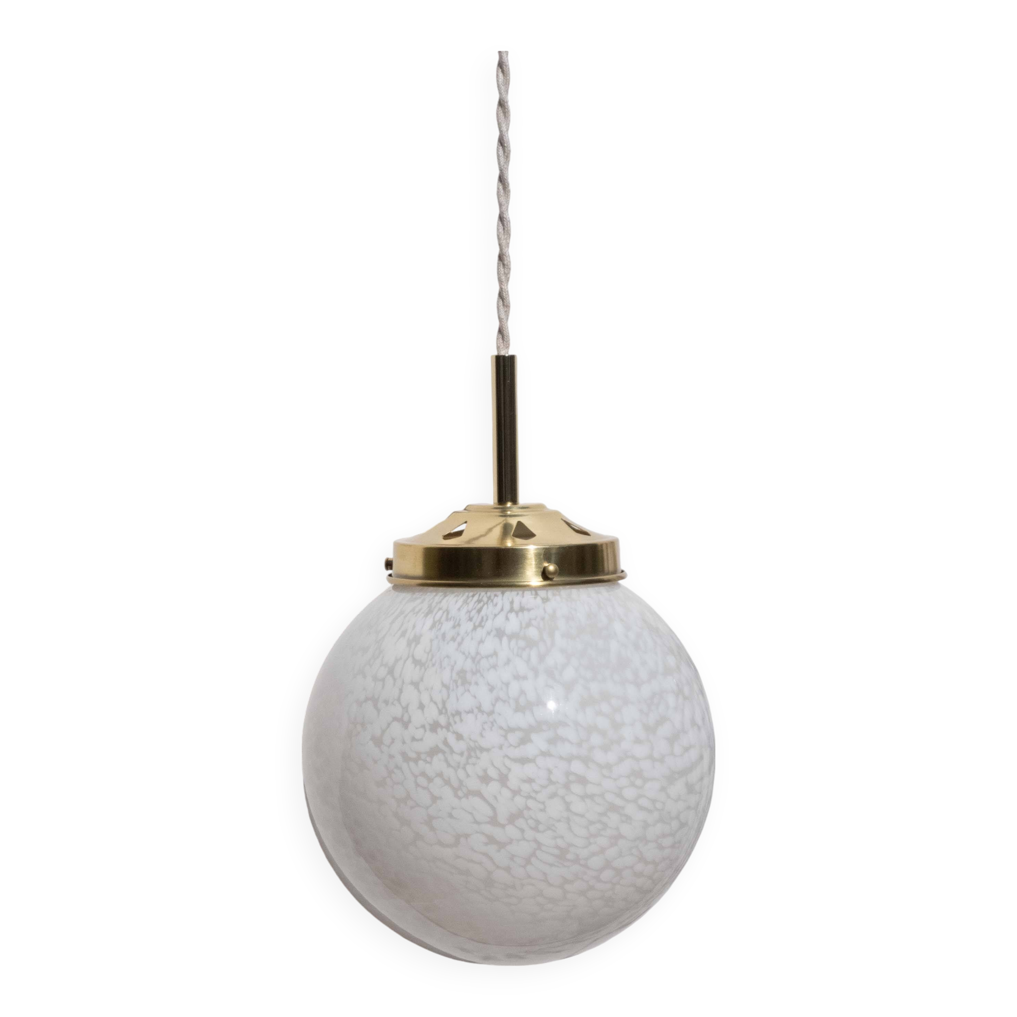 Clichy glass ball suspension