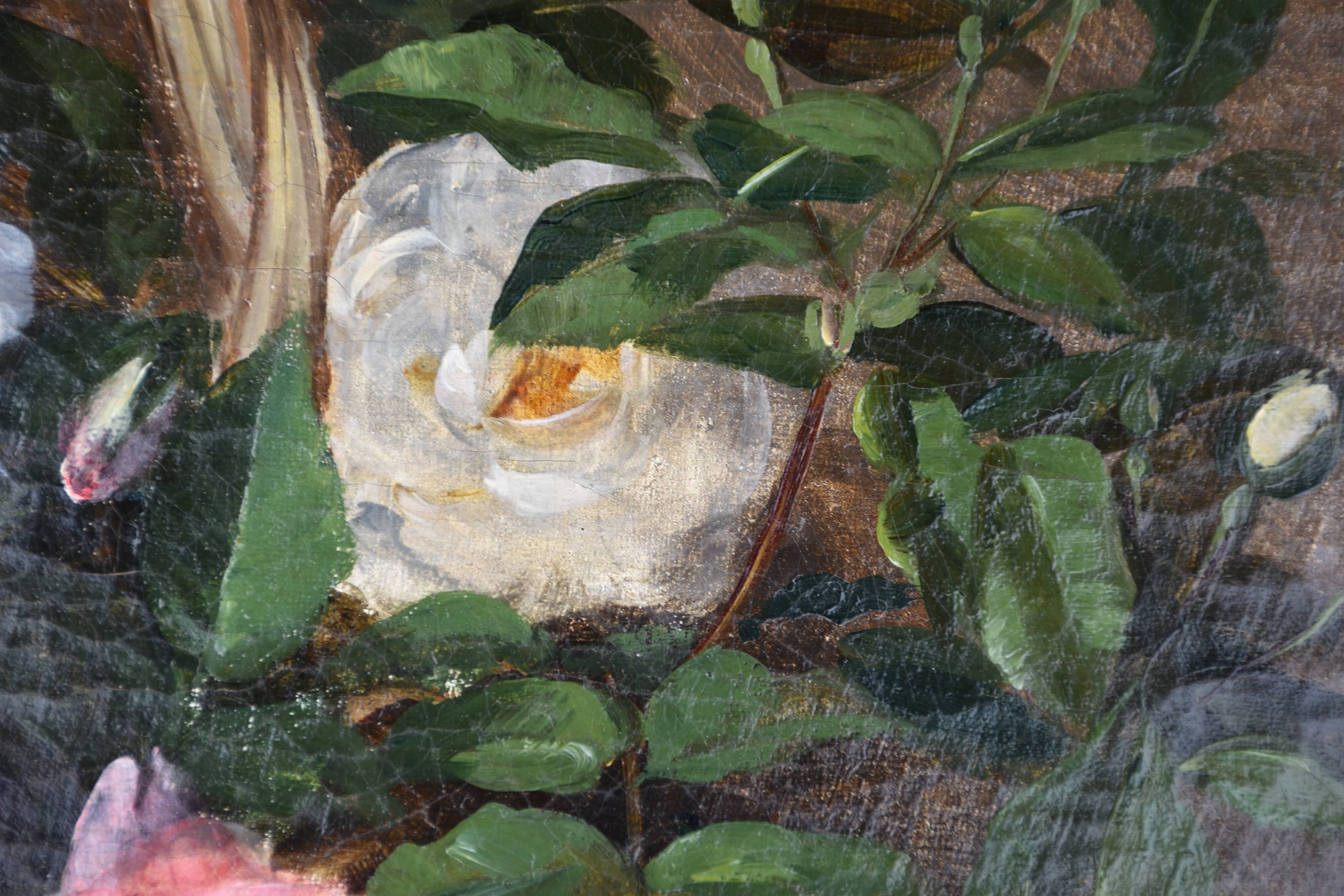 Léon Benoît, Corbeille de fleurs (1884)