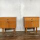 Paire de chevets anciens 1950/1960