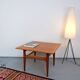 Vintage 1960s floor lamp, retro Mid-Century style.