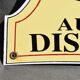 VINTAGE PLAQUE ENAMELED PUBLICITAIRE REDSKIN authorized distributor 30.7 x 26 cm