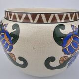 Belgian Art Deco vase cache-pot AMC