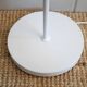 White mushroom floor lamp
