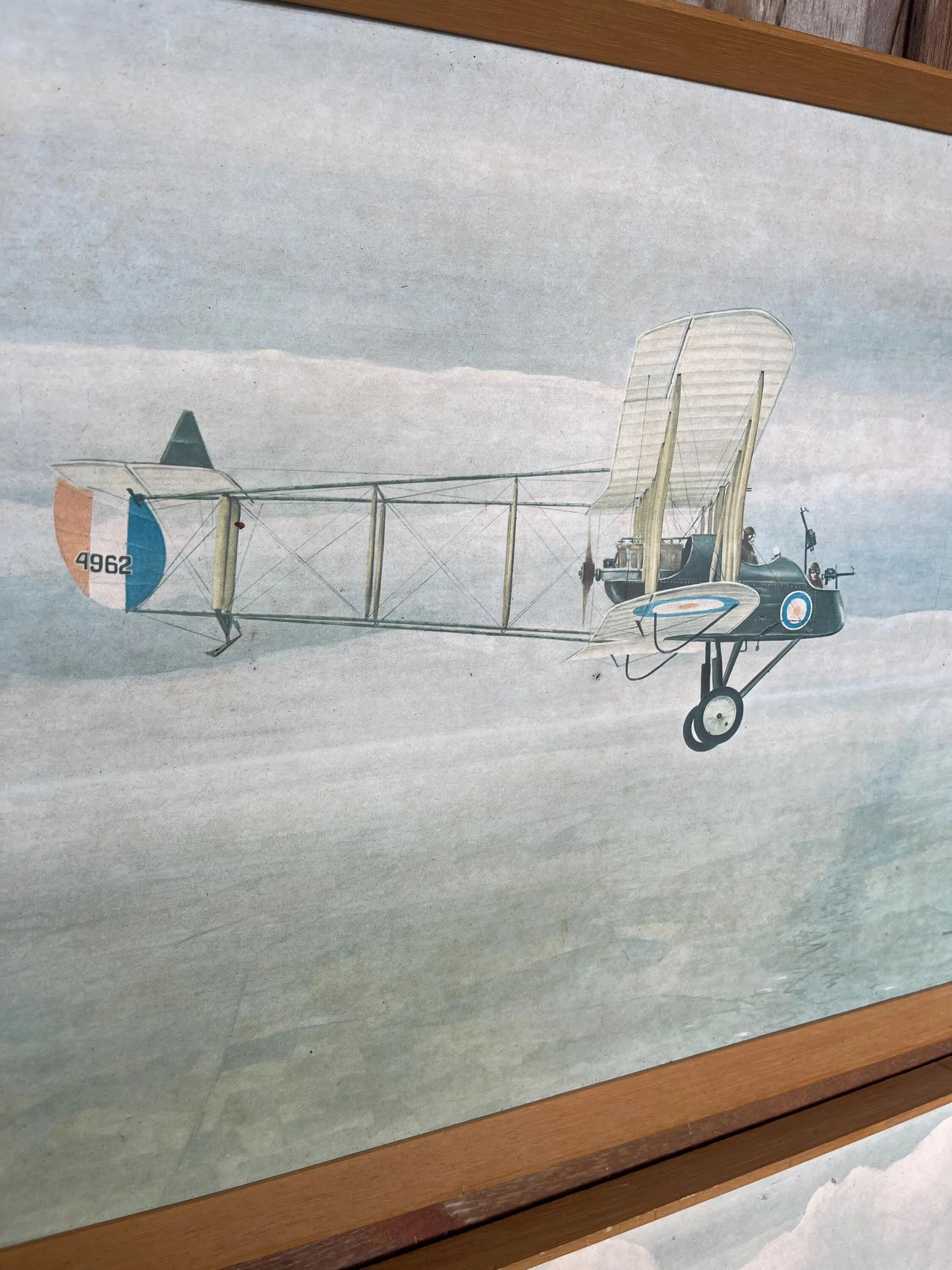 Set of 5 vintage U.S. MILITARY aircraft posters