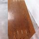 Table basse console placage bois de palmier