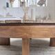Table basse Roger Capron « grain de café »