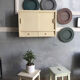 Toilet cupboard sliding wall vintage doors
