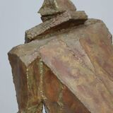 “Starke Jâan” sculpture in welded steel by Louk van Meurs, Netherlands, c. 1970s