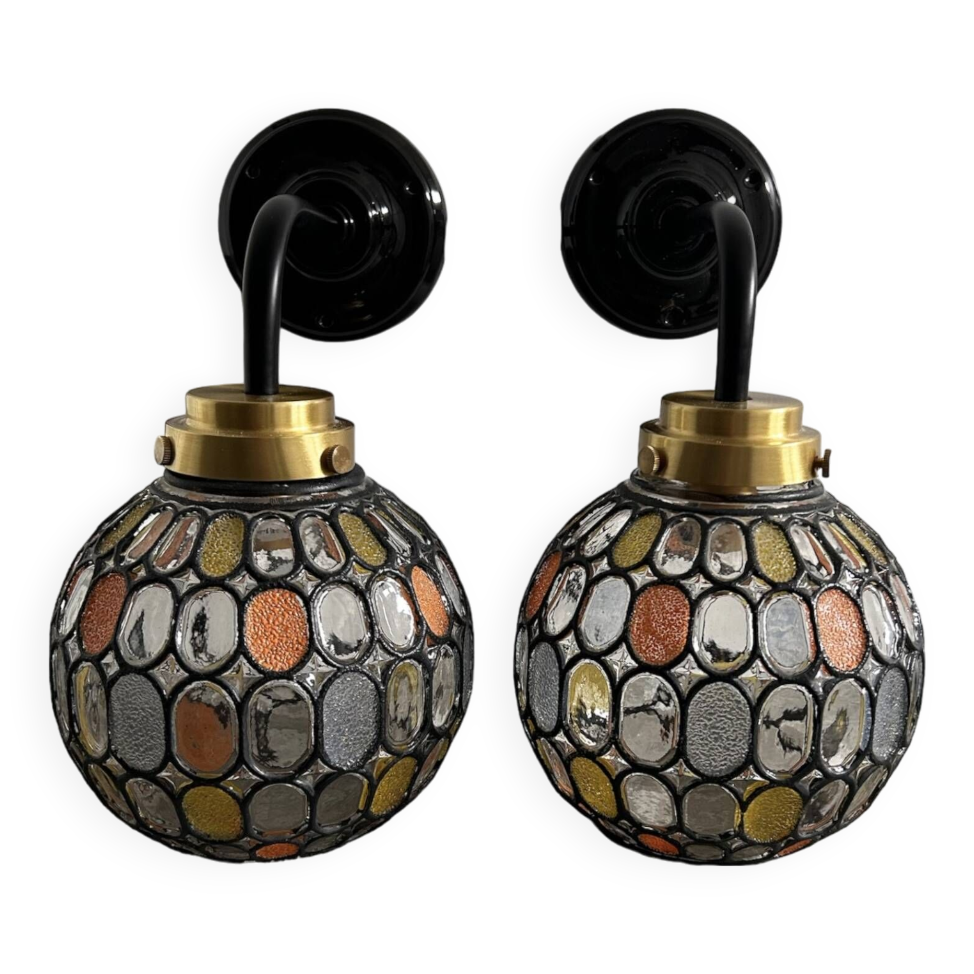 Pair of vintage wall sconces