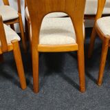 Set of 6 chairs by Niels Keofoed for Hornslet