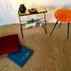 Occasional vintage magazine rack/table
