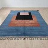 Berber rug in natural wool 3x2 m