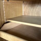 Vintage 1950 oak storage unit / secretary