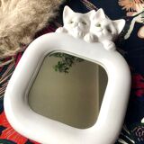 Ceramic mirror Cats 30, 5 X 23, 5 cm