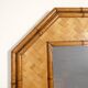 Console with sidetable and mirror in bamboo and rattan