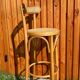 Canework and bentwood bar stools