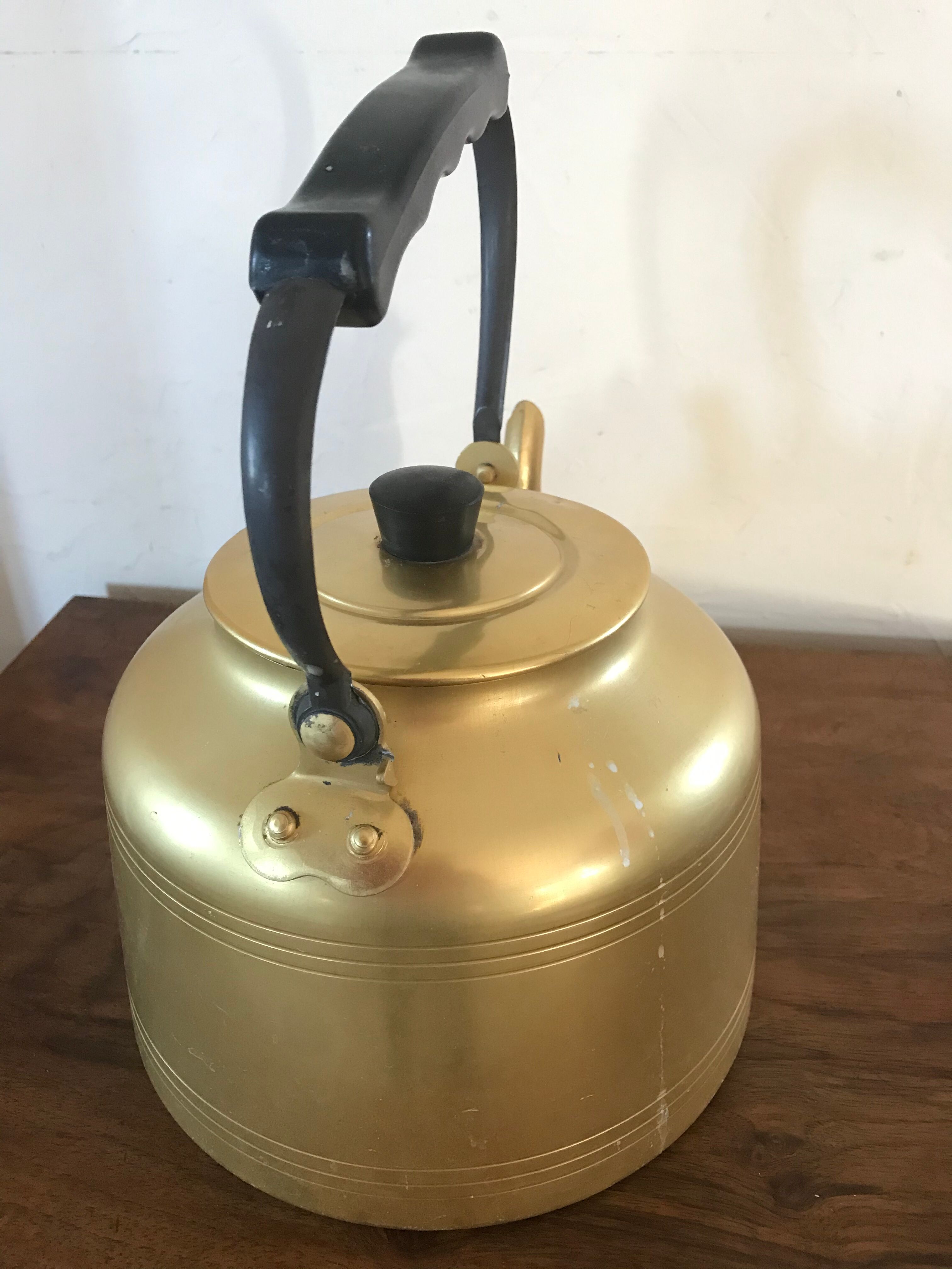 Golden kettle from the 60s