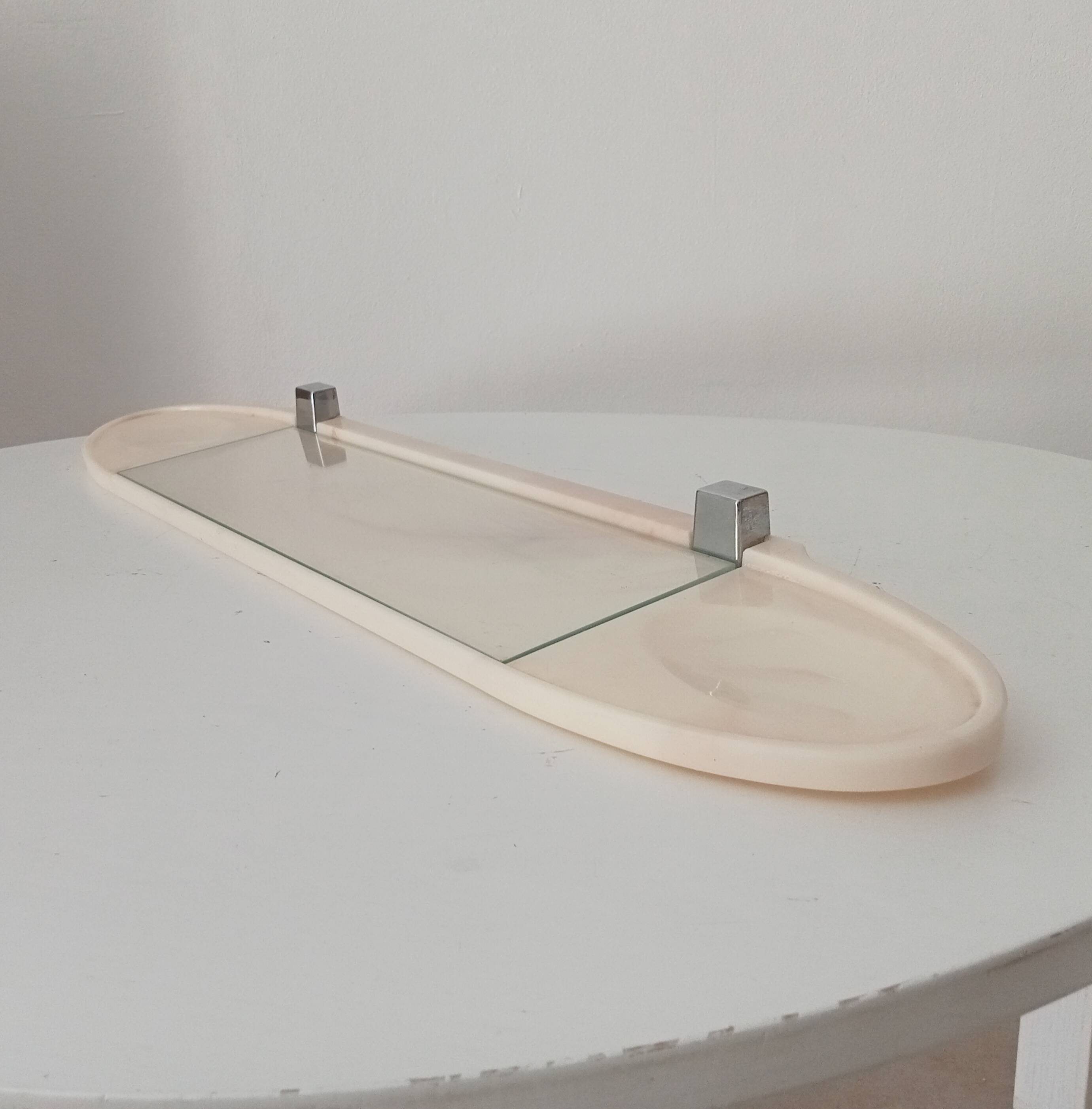 Vintage 1970s wall shelf unit