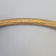 Fine old oval frame wood - gilded stucco 42x31 cm