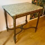 Middle table console marble top