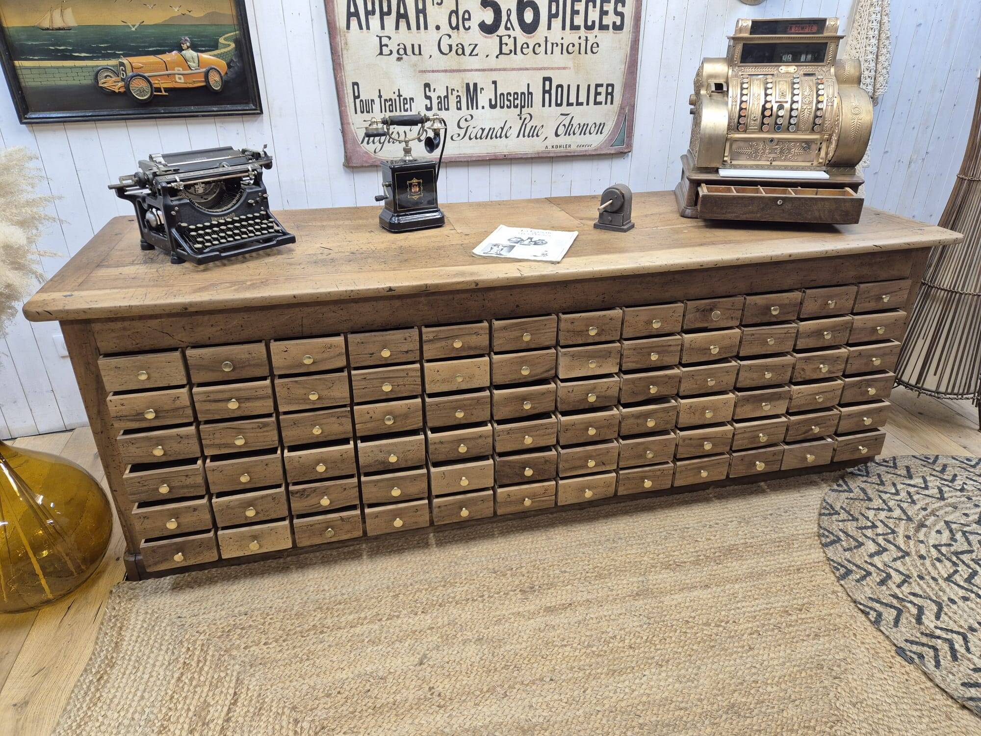 Old double-sided hardware counter