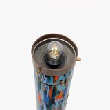 Italian Enamelled Brass Floor Lamp by Angelo Brotto for Esperia, 1960s