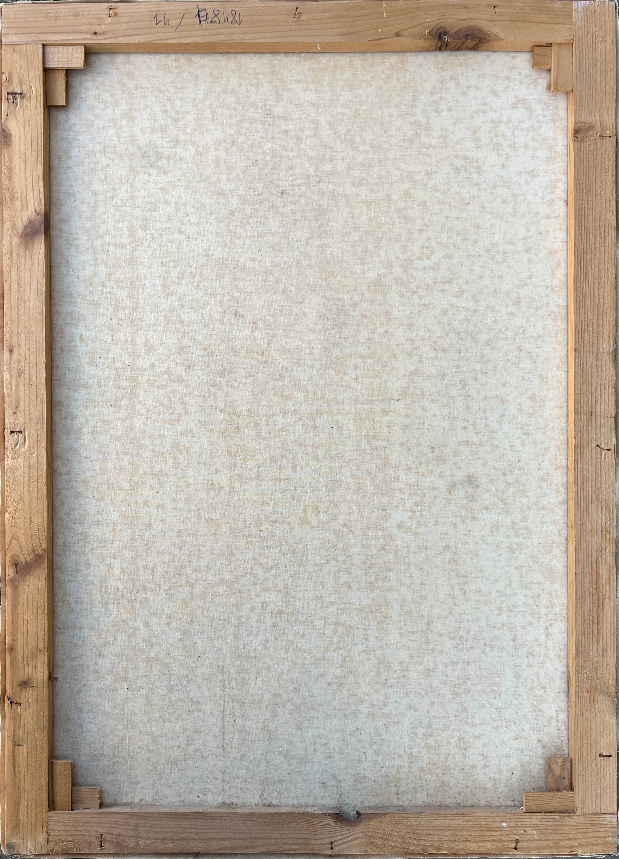 HST painting "Bouquet of wild flowers" signed 20th century