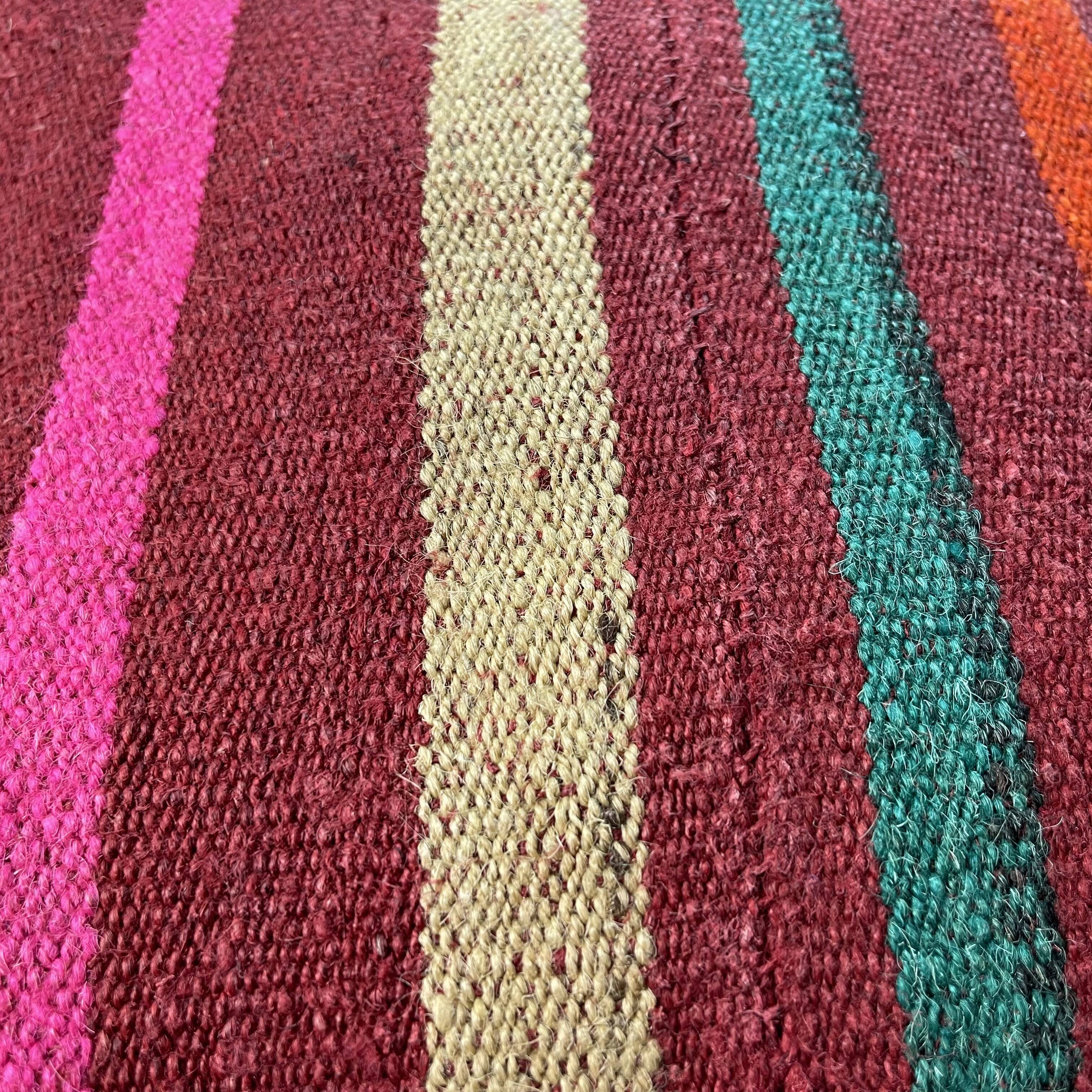 Vintage turkish kilim cushion cover 40 x 40 cm