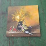 Flower reproduction canvas