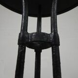 Art Deco bistro table, garden table on cast iron base