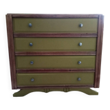 Revisited art deco chest of drawers