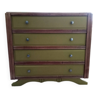 Revisited art deco chest of drawers